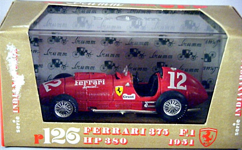 Brumm - 1951 Ferrari 375 F1 Race Car