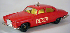 Husky - Corgi Jaguar Mark X Fire Chief Car