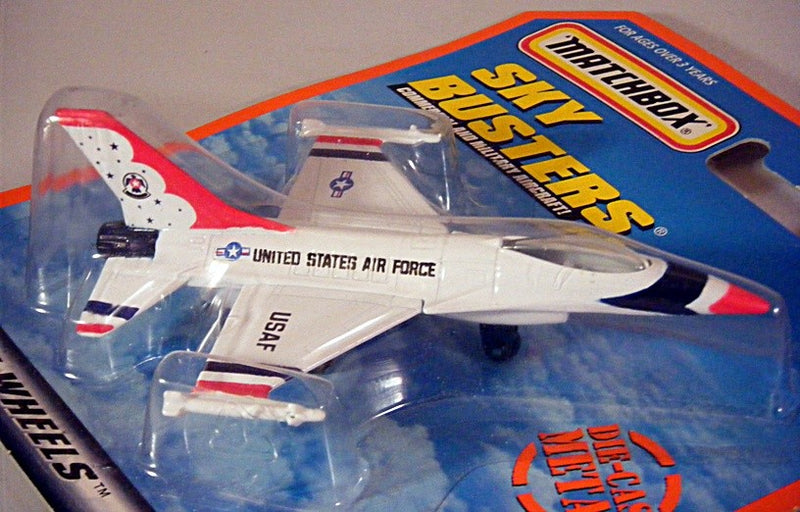 Matchbox Skybuster - US Navy F-16 Starfighter Jet