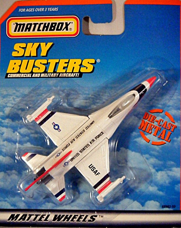 Matchbox Skybuster - US Navy F-16 Starfighter Jet