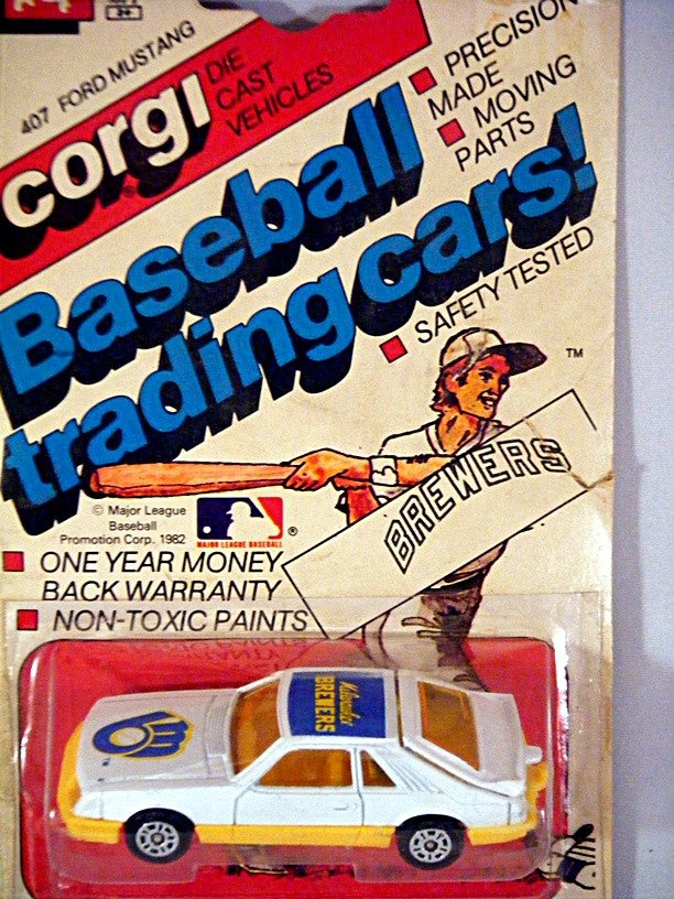 Corgi Juniors - Milwaukee Brewers Ford Mustang Cobra