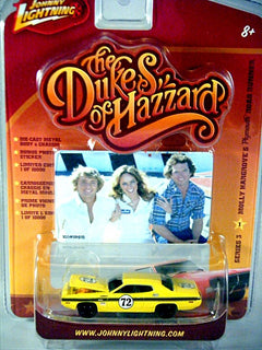 Johnny Lightning Dukes of Hazard - Molly Hargroves Plymouth Road Runner