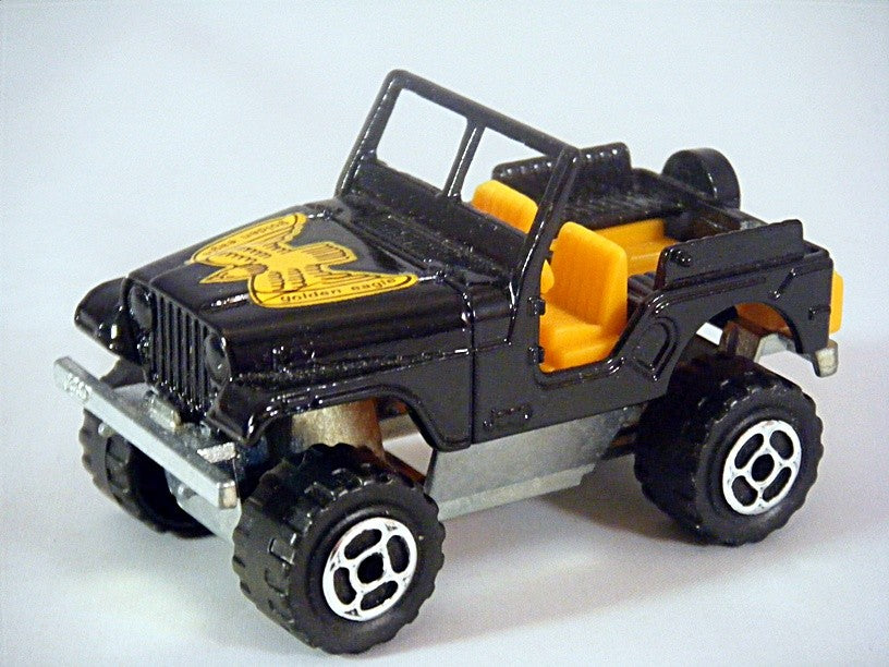 Majorette - Rare Jeep Golden Eagle