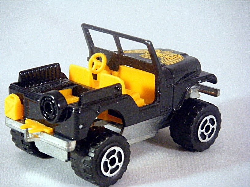 Majorette - Rare Jeep Golden Eagle
