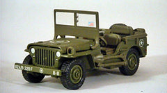 Johnny Lightning - WWII Military Jeep