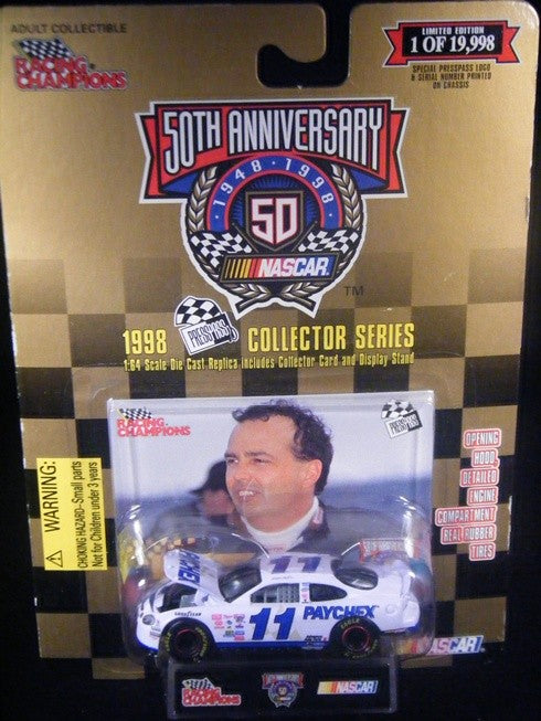 Racing Champions 1998 Press Pass Brett Bodine Paychex Ford Thunderbird