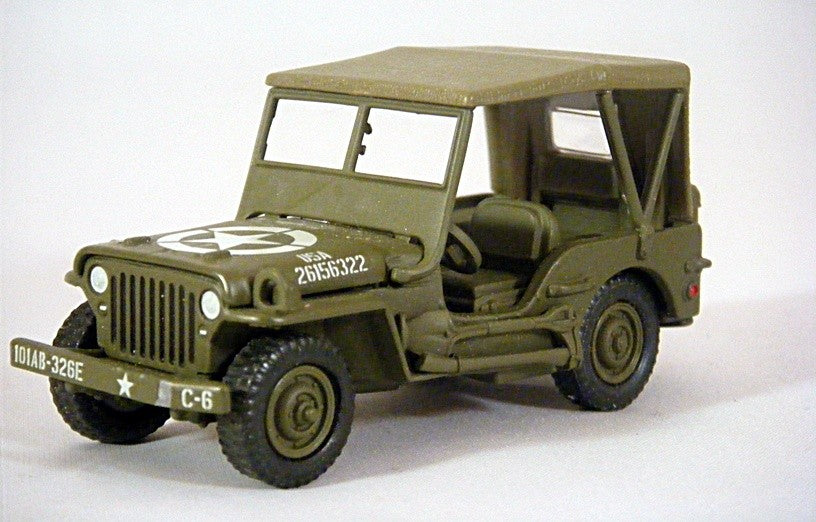 Johnny Lightning - WWII Military Jeep