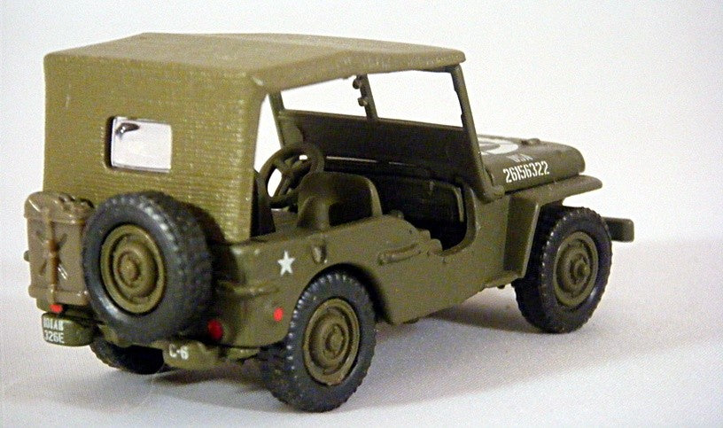 Johnny Lightning - WWII Military Jeep