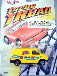 Maisto Turbo Threads Series - Volkswagen Caravelle Van