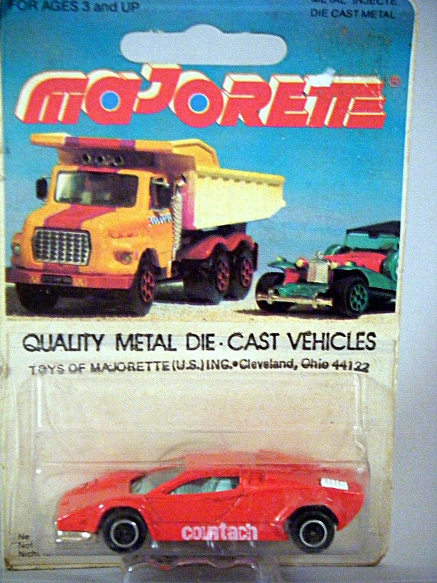 Majorette 200 Series - Lamborghini Countach - early bodystyle