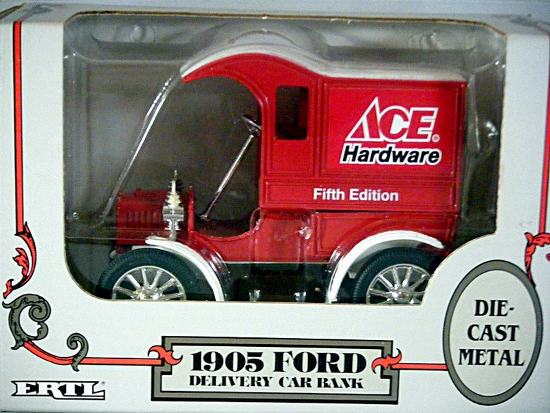 Ertl - 1905 Ford Model T Van - Ace Hardware 5th Edition