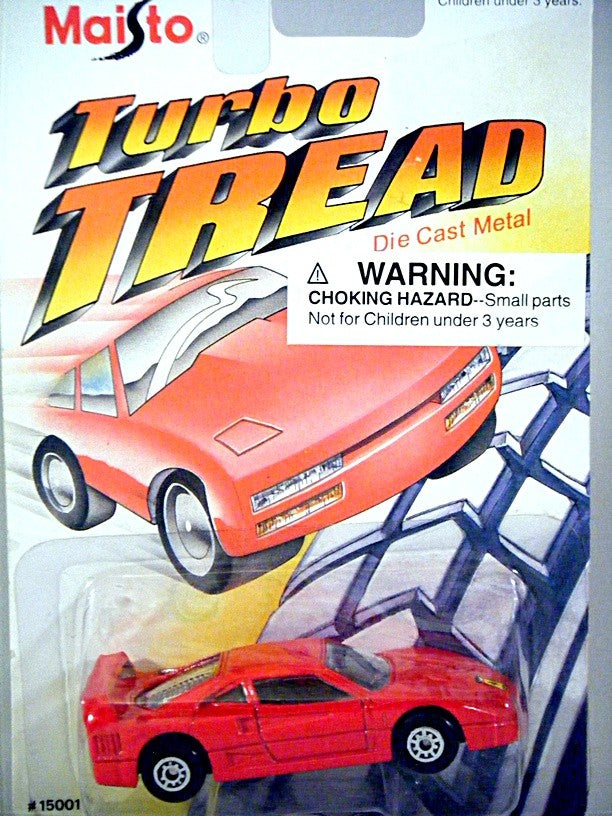 Maisto Turbo Threads - Ferrari F-40 Supercar