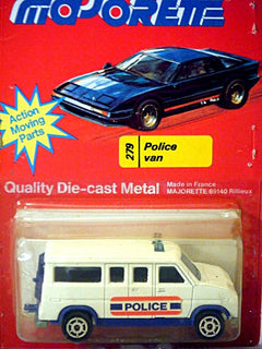 Majorette 200 Series - Ford Econoline Police Van