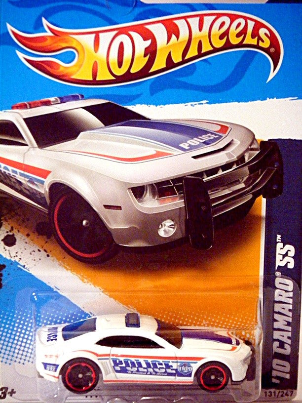 Hot Wheels - Chevrolet Camaro Police Patrol car with Bumper unit