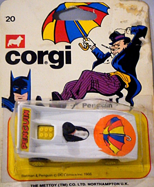 Corgi Juniors - Batman - Penguin - Rare Penguinmobile