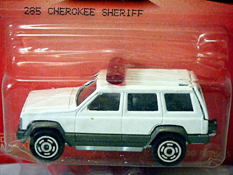 Majorette 200 Series - Jeep Cherokee Police Truck