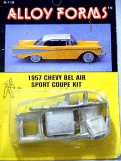 Alloy Forms - HO Scale 1957 Chevrolet Bel Air Kit