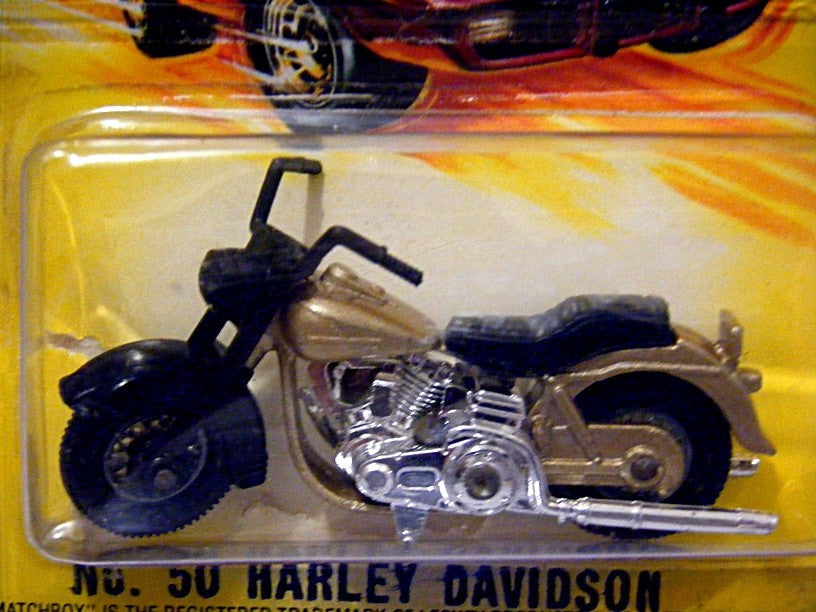 Matchbox - Harley Davidson Sportster and Rider