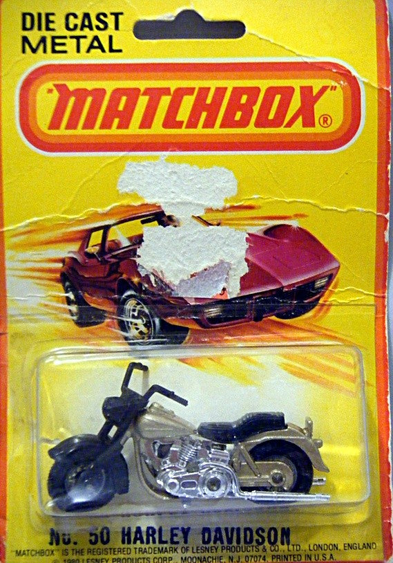 Matchbox - Harley Davidson Sportster and Rider