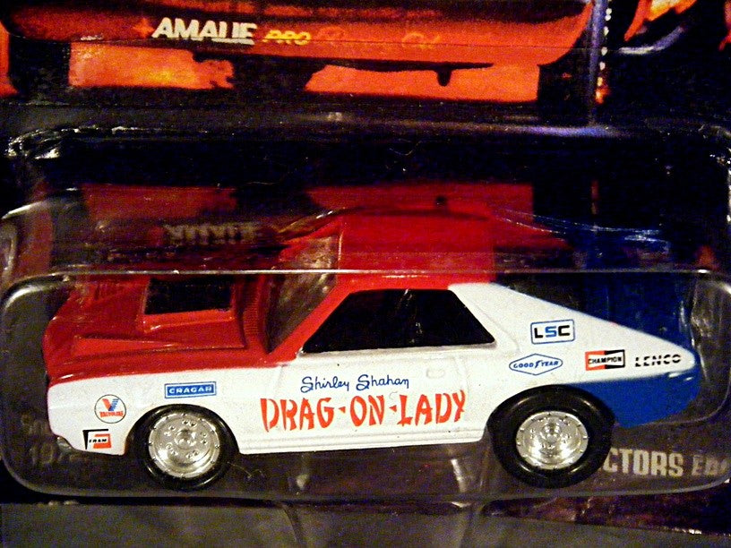 Johnny Lightning - 1969 AMC AMX NHRA Drag On Lady - Collectors Edition