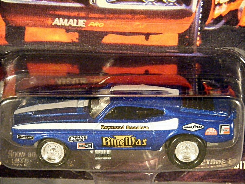 Johnny Lightning - Blue Max 1971 Ford Mustang NHRA Funny Car