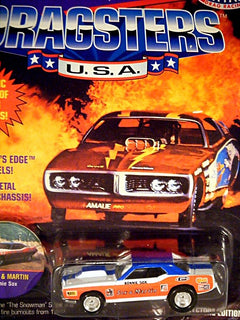 Johnny Lightning - Sox & Martin Plymouth Cuda NHRA Pro Stock