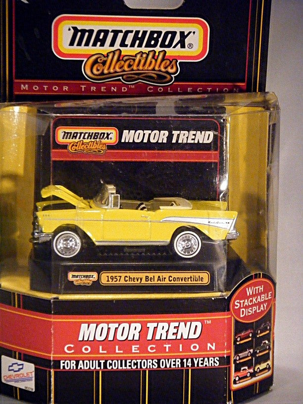 Matchbox Collectibles Motor Trend - 1957 Chevrolet Bel Air Convertible
