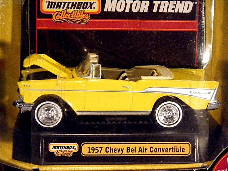 Matchbox Collectibles Motor Trend - 1957 Chevrolet Bel Air Convertible