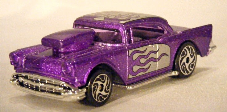 Racing Champions Street Wheels Series - 1957 Chevy Bel Air Hot Rod