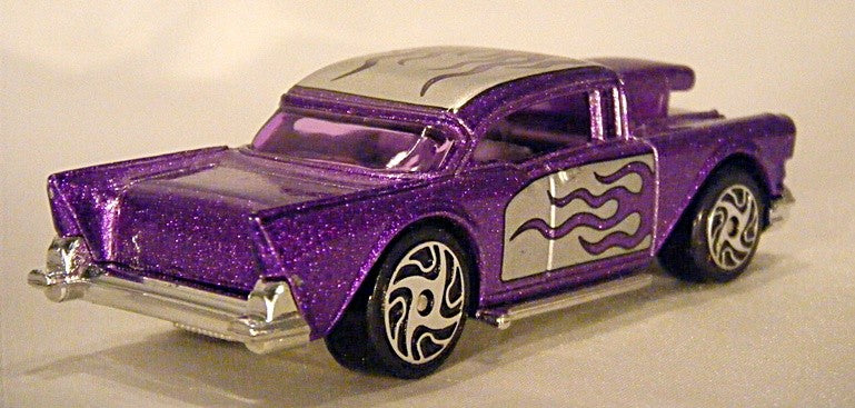 Racing Champions Street Wheels Series - 1957 Chevy Bel Air Hot Rod