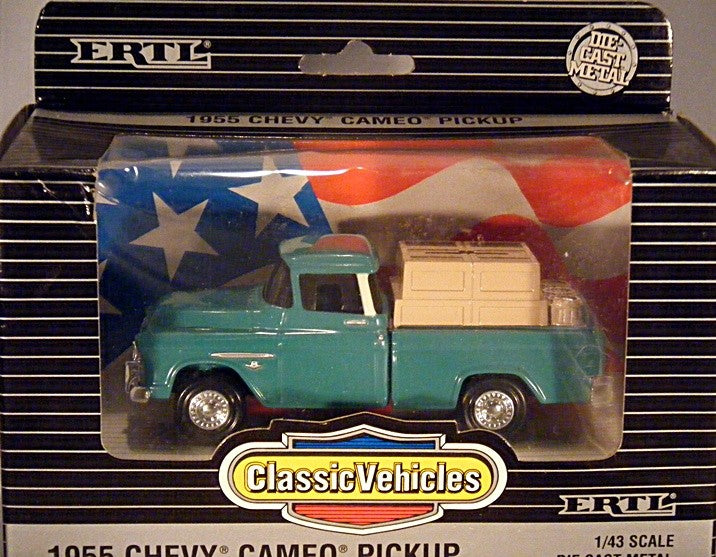 Ertl - 1:43 Scale - 1955 Chevrolet Cameo Pickup Truck