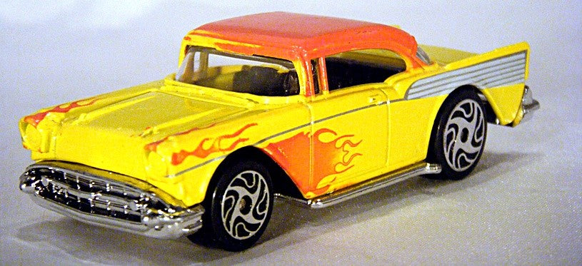 Racing Champions Street Wheels Series - 1957 Chevy Bel Air Hot Rod