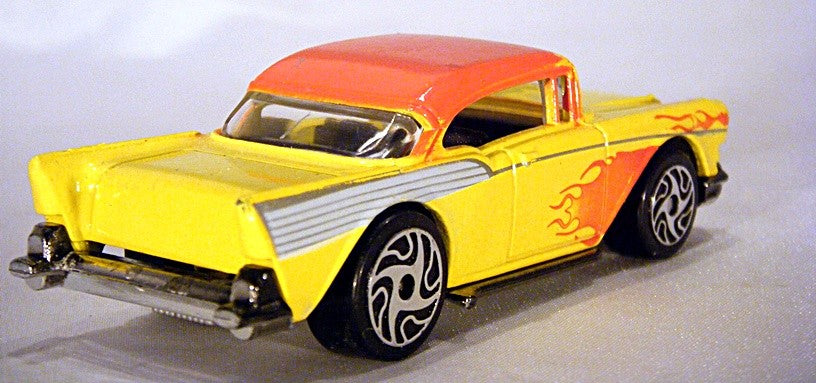 Racing Champions Street Wheels Series - 1957 Chevy Bel Air Hot Rod