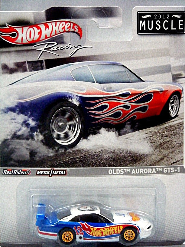 Hot Wheels Racing - 2012 Muscle - Oldsmobile Aurora GTS-1 Race Car