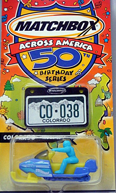 Matchbox Across America - Colorado Snowmobile