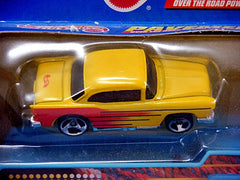 Hot Wheels Pavement Pounders - 1955 Chevy Belair and Transporter