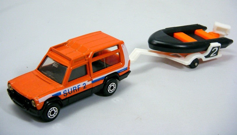 Matchbox - Talbot Matra Rancho Surf Rescue Truck & Raft
