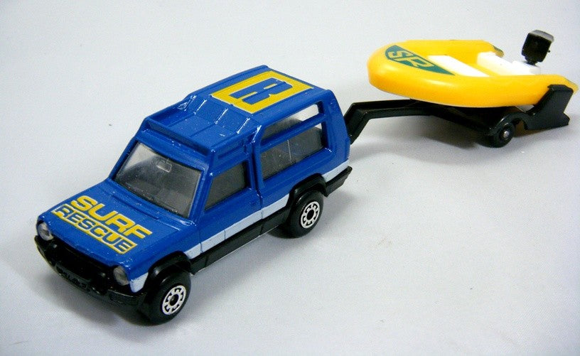 Matchbox - Talbot Matra Rancho Surf Rescue Truck & Raft