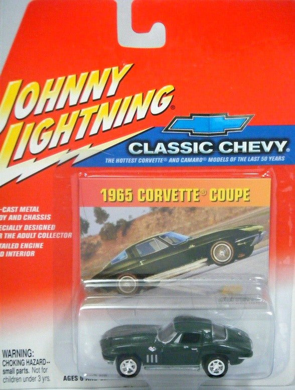 Johnny Lightning Classic Chevy – 1965 Chevrolet Corvette Stingray Coupe