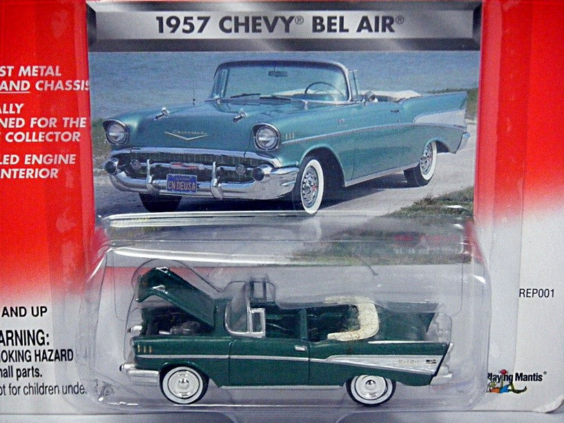 Johnny Lightning Tri-Chevys - 1957 Chevrolet Bel Air Convertible