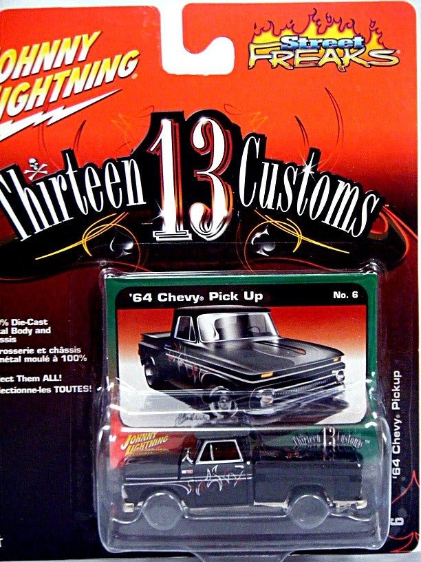 Johnny Lightning 13 Customs 1964 Chevrolet Pickup Truck