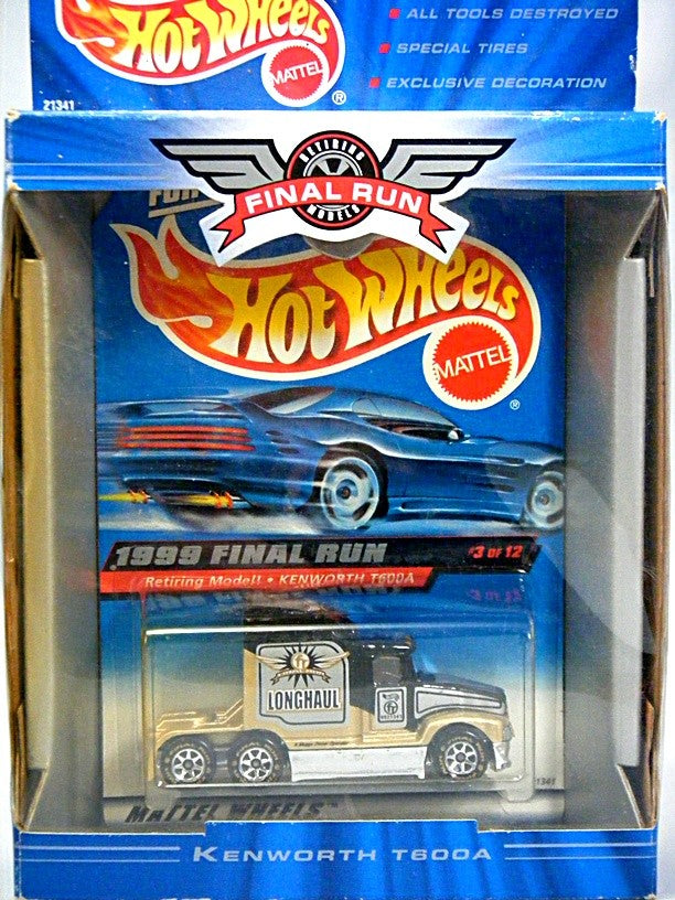 Hot Wheels Final Run Series - Kenworth T 600A Truck