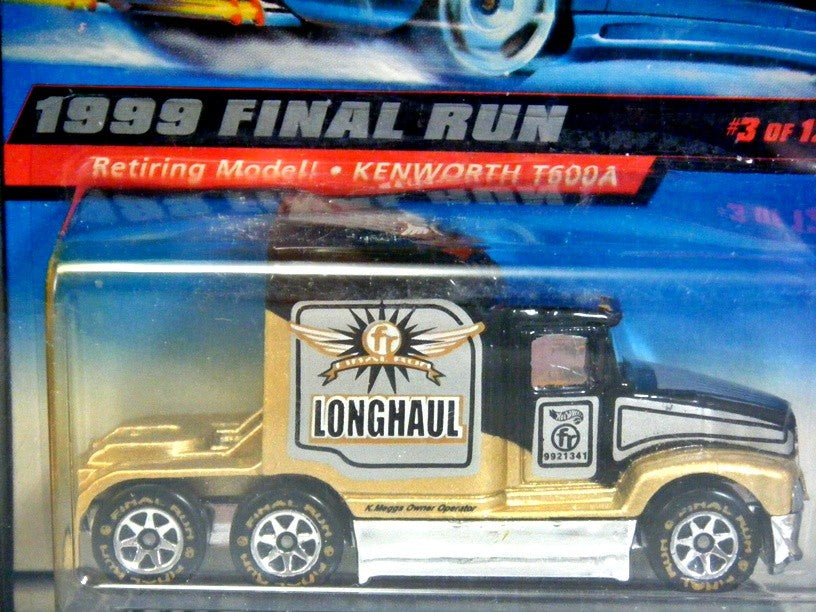 Hot Wheels Final Run Series - Kenworth T 600A Truck
