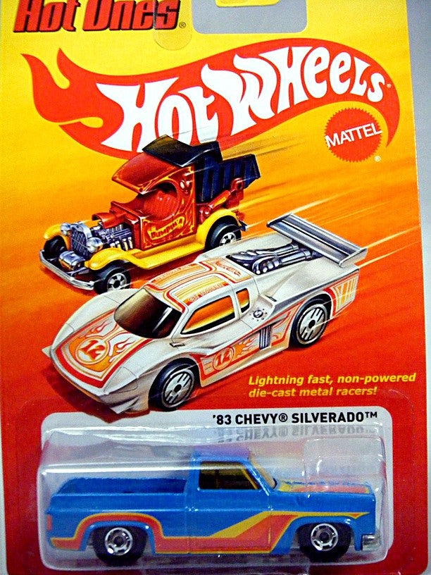 Hot Wheels - The Hot Ones - 1983 Chevrolet Silverado Pickup Truck
