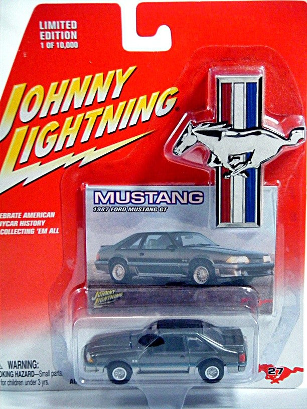 Johnny Lightning Mustang - 1987 Ford Mustang GT