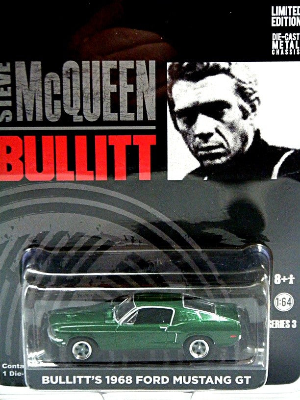 Greenlight Hollywood Series - Steve McQueen 1968 Ford Mustang Bullitt