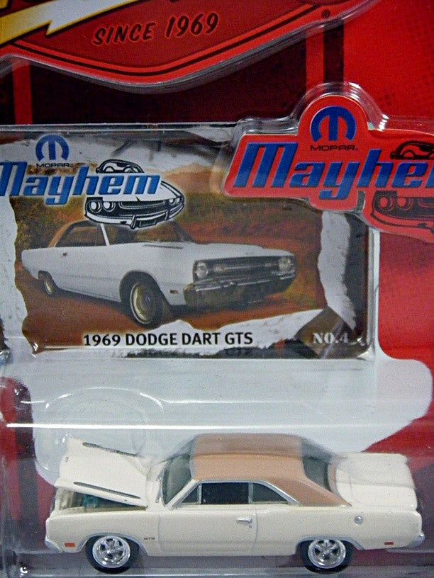 Johnny Lightning - MOPAR Mayhem - 1969 Dodge Dart GTS