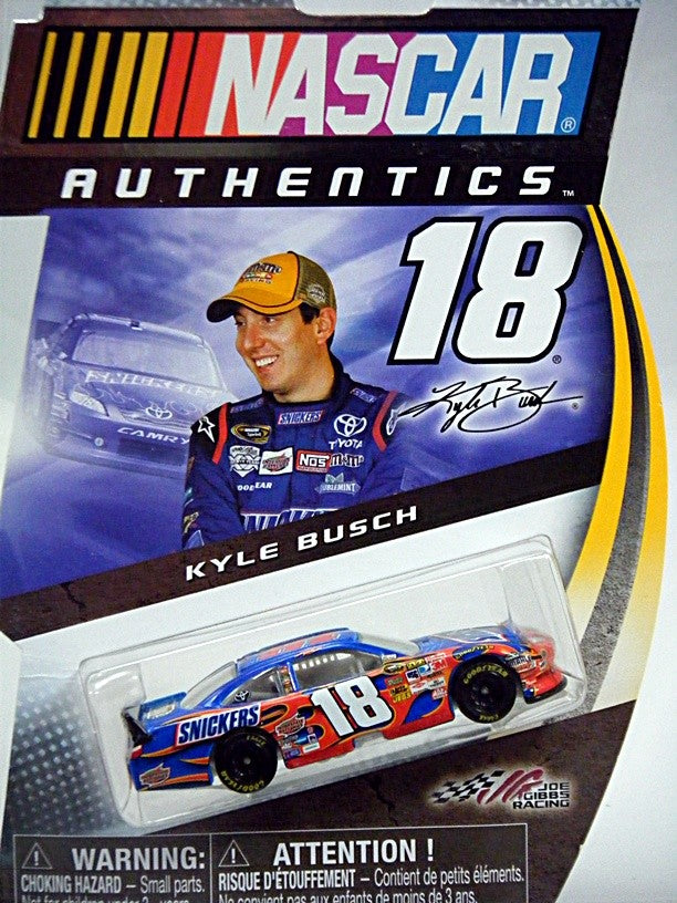 NASCAR Authentics - Joe Gibbs Racing -  Kyle Busch Snickers Toyota Camry