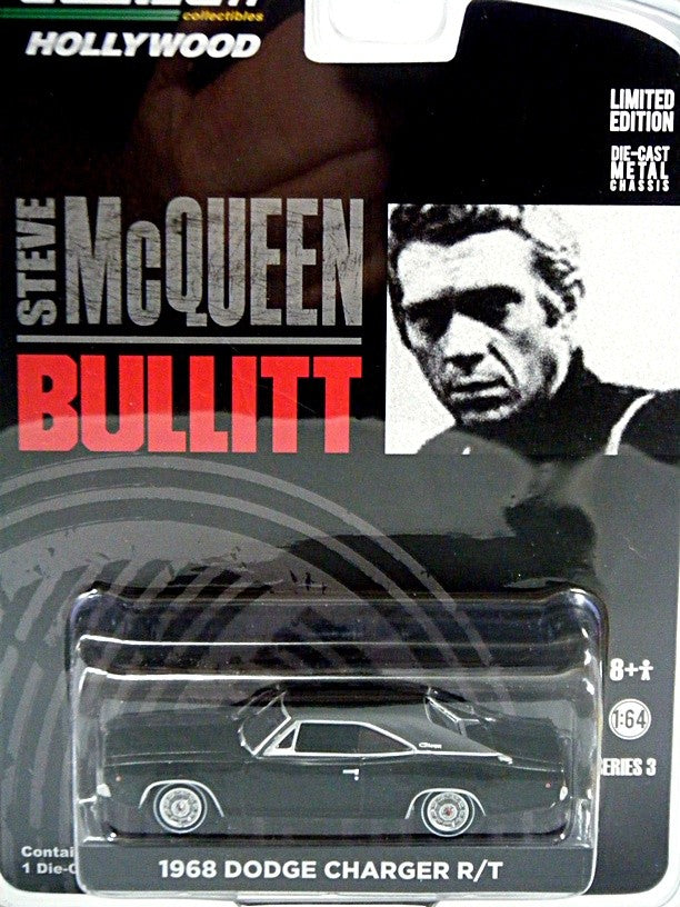 Greenlight Hollywood Series - Steve McQueen 1968 Ford Mustang Bullitt