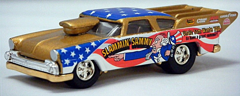 Johnny Lightning Summerfest Promo -  Slammin Sammy 55 Ford Fairlane Pro Modified